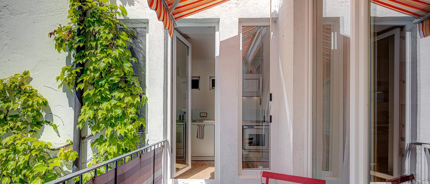 Wohnung München Glockenbachviertel 01 Balkon 5717