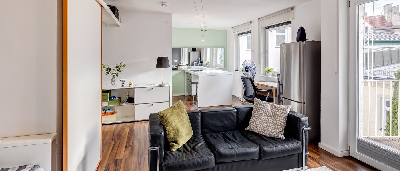 Wohnung München Glockenbachviertel 04 Wohnbereich 5802