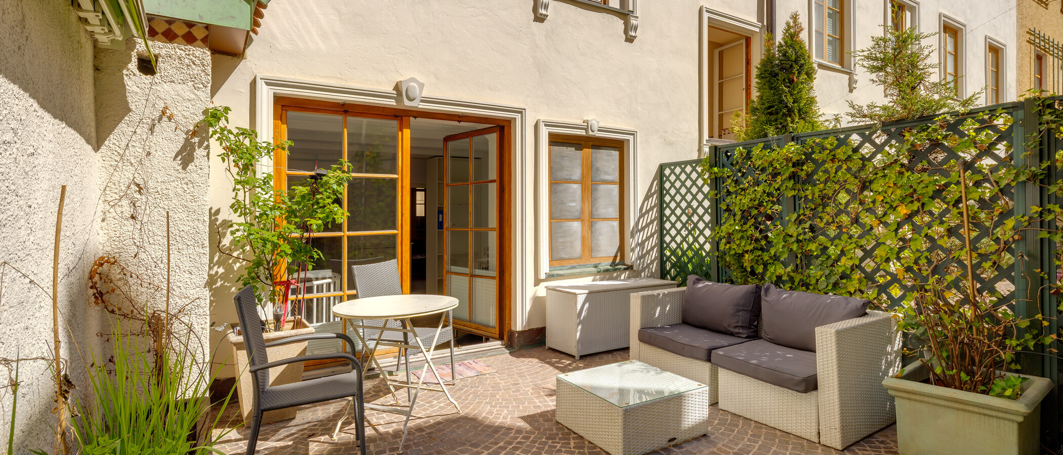 Maisonettewohnung München Lehel 02 Terrasse 581