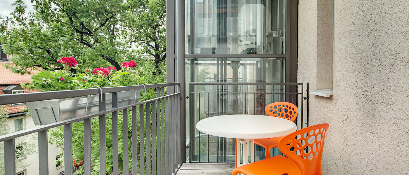 Wohnung München Schwabing-West (rund um den Bonner Platz) 01 Balkon 5818