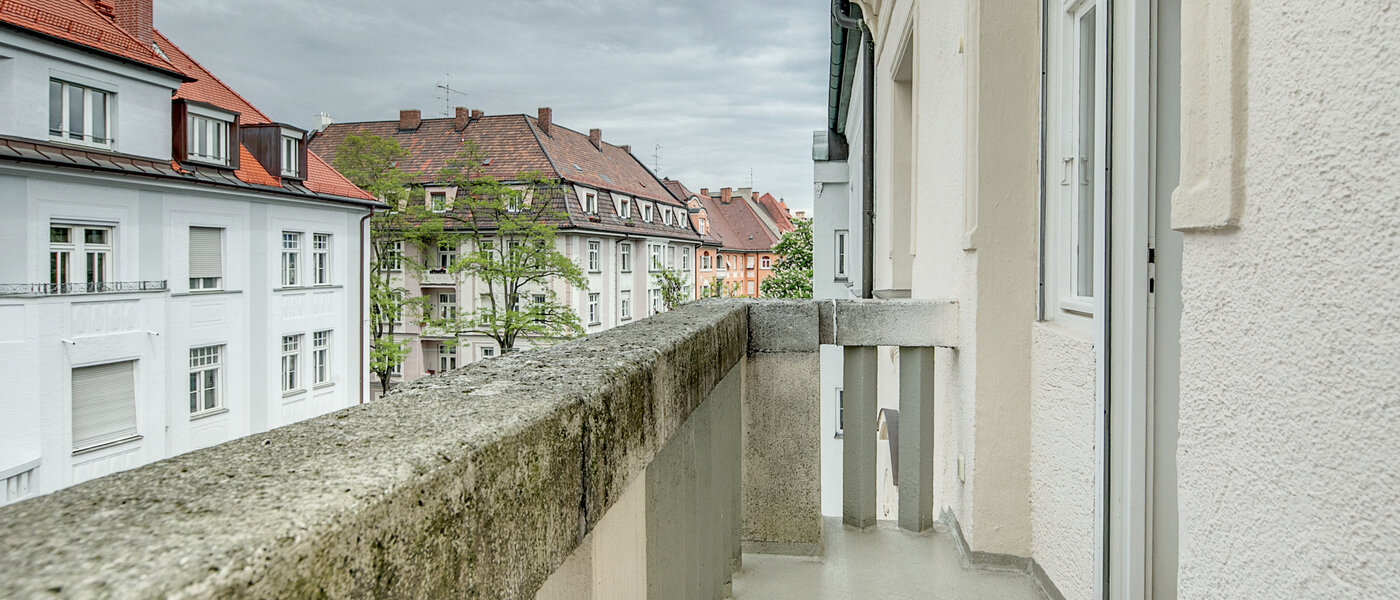 Wohnung München Schwabing-West (rund um den Bonner Platz) 04 Balkon 5818