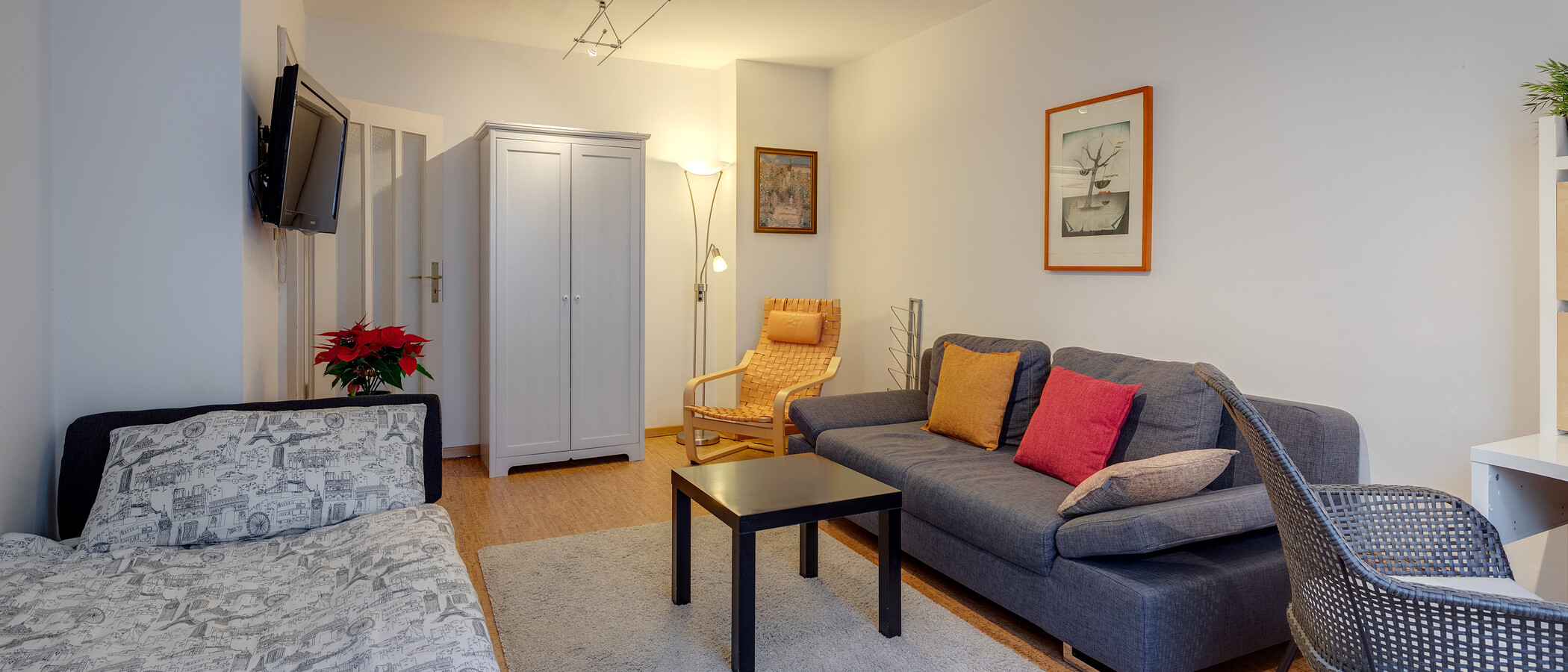 Wohnung München Schwabing-West (rund um den Hohenzollernplatz) 01 Wohnbereich 5868