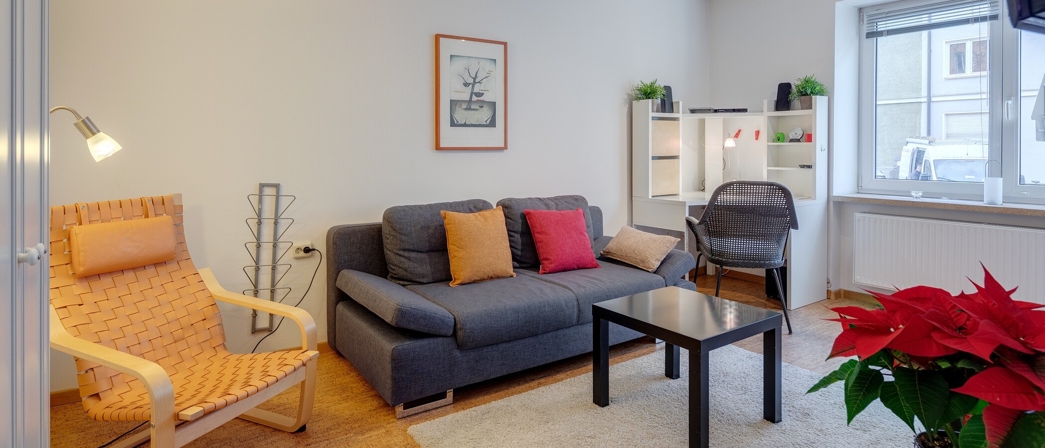 Wohnung München Schwabing-West (rund um den Hohenzollernplatz) 02 Wohnbereich 5868