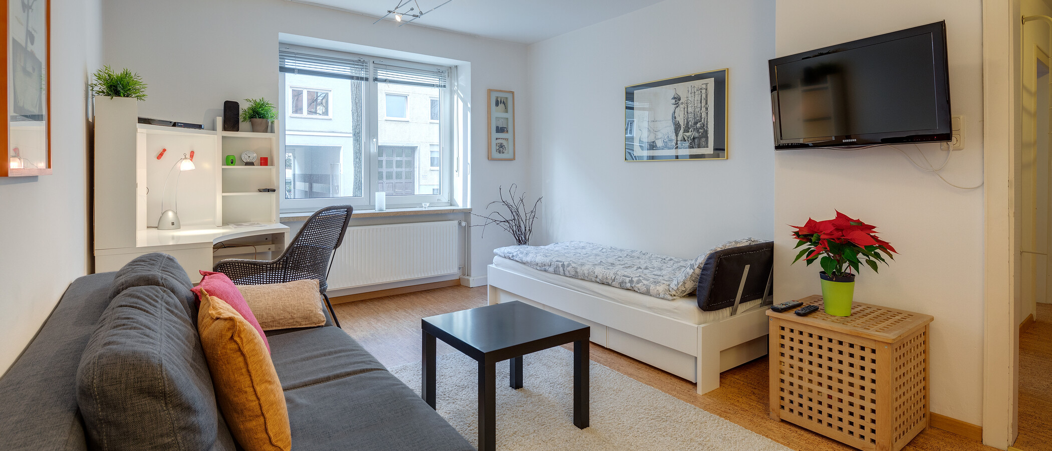 Wohnung München Schwabing-West (rund um den Hohenzollernplatz) 03 Wohnbereich 5868