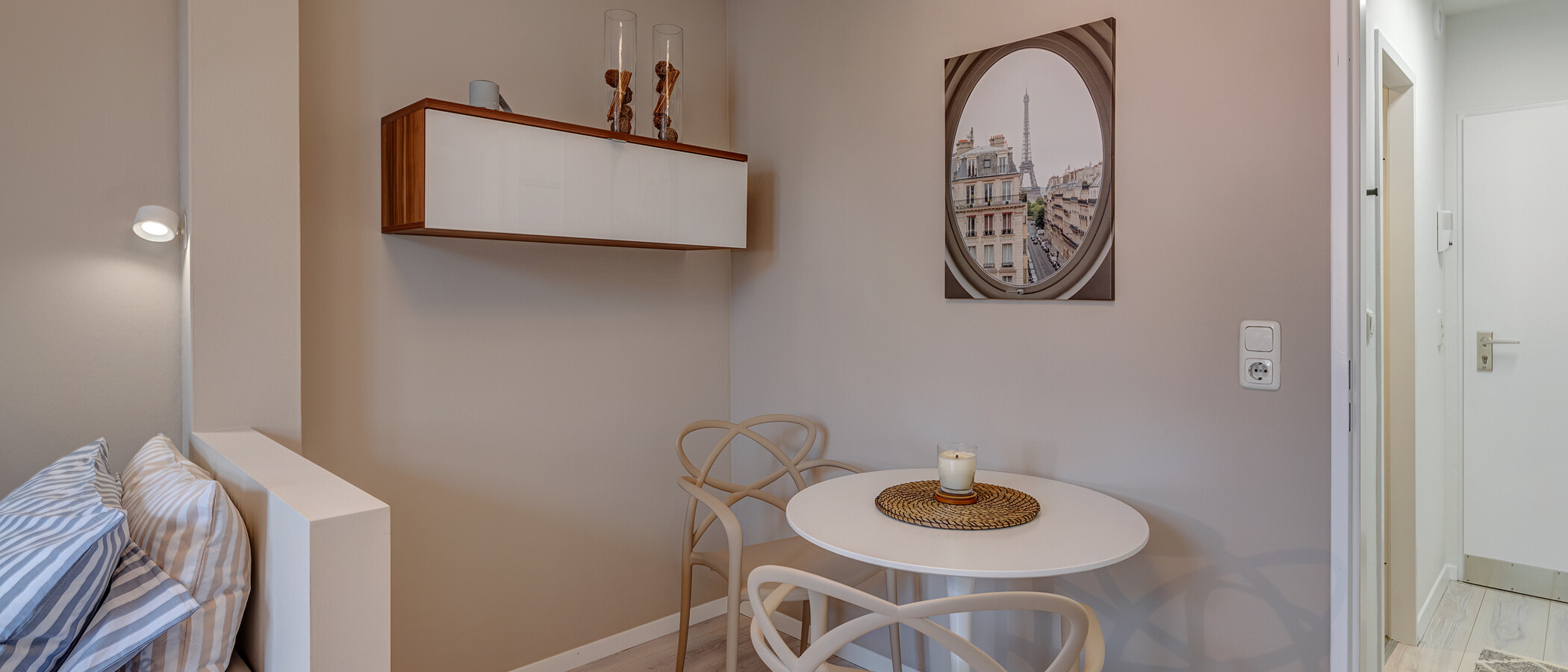 Apartment München Maxvorstadt - Universitätsviertel 02 Wohnbereich 5870