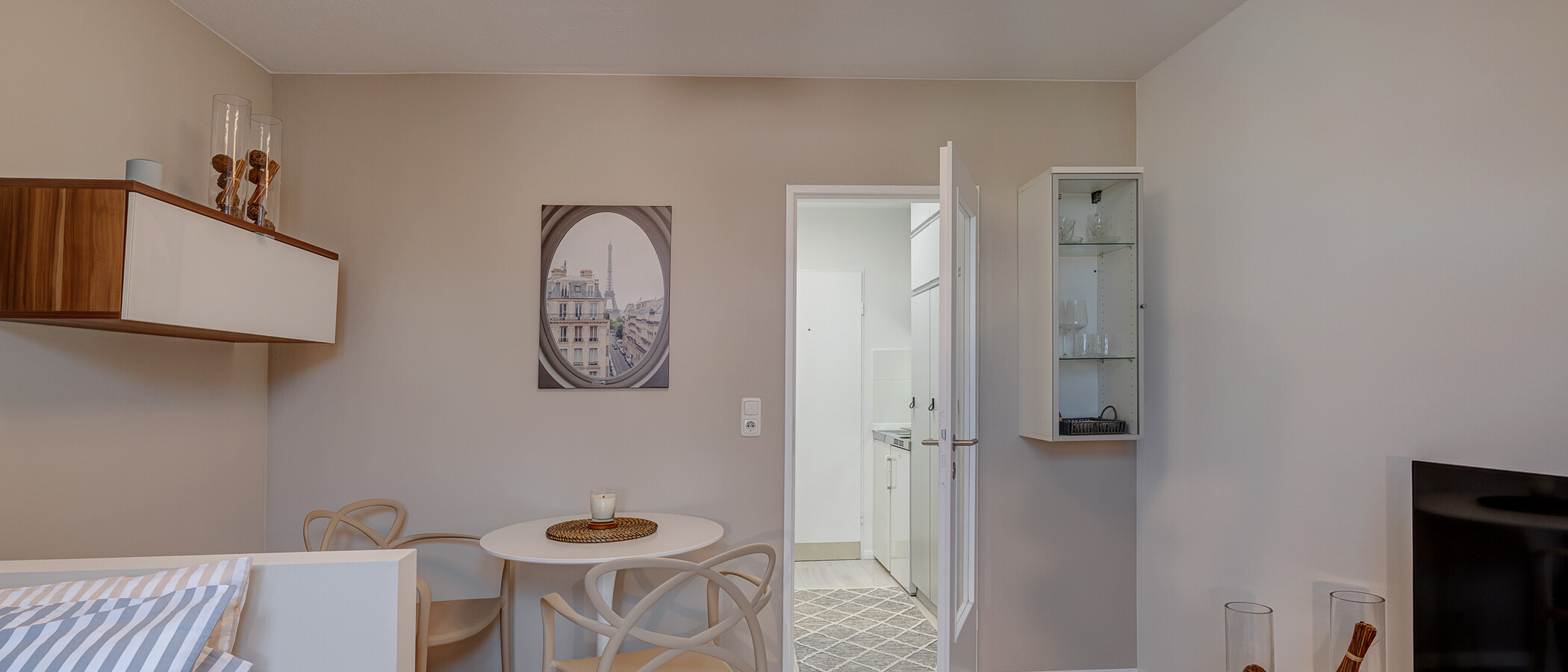 Apartment München Maxvorstadt - Universitätsviertel 03 Wohnbereich 5870