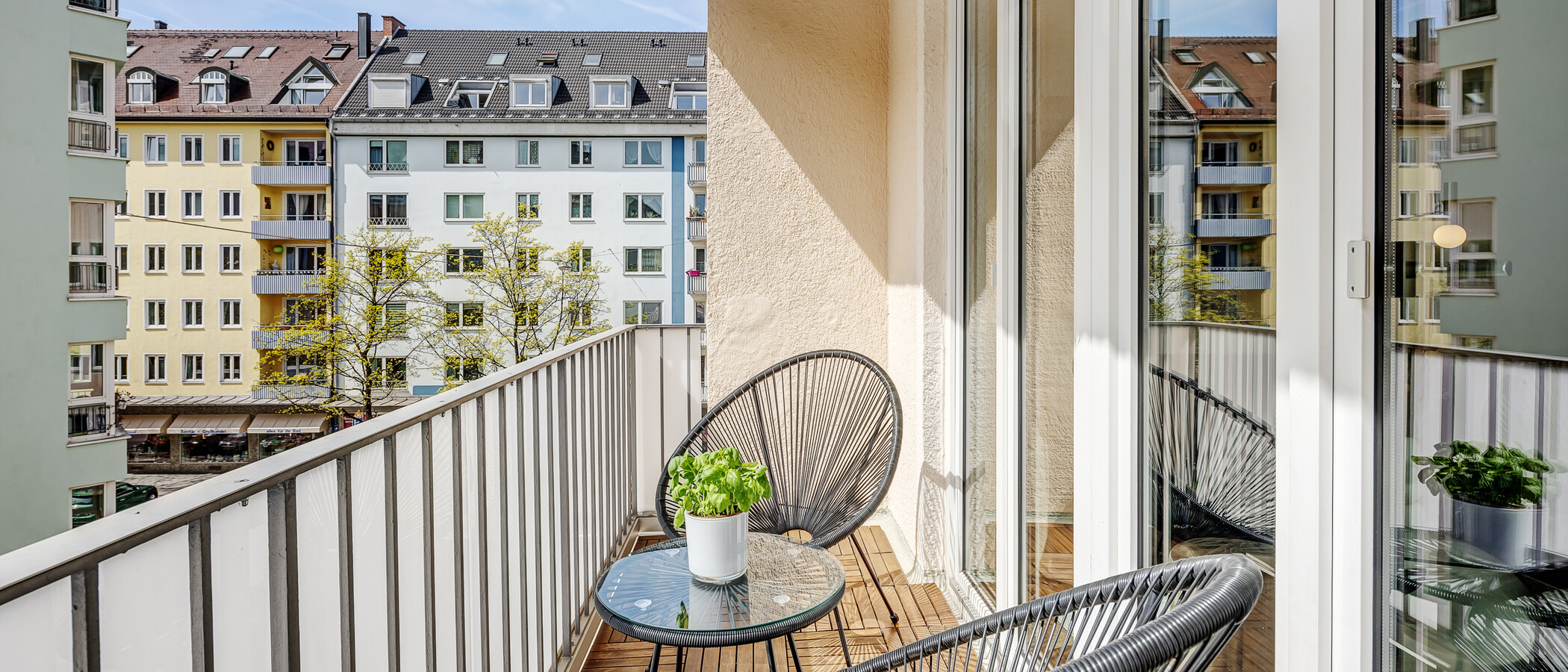 Wohnung München Maxvorstadt - Universitätsviertel 02 Balkon 5930