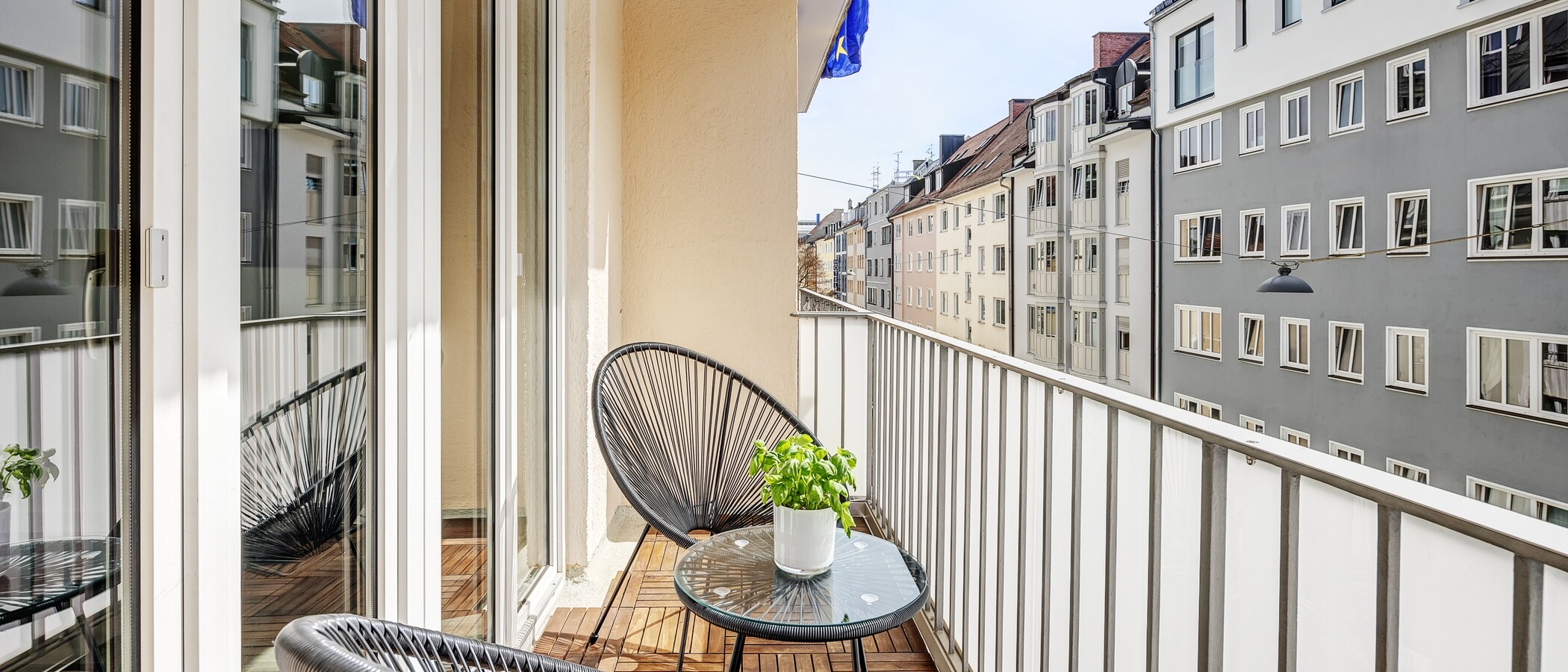 Wohnung München Maxvorstadt - Universitätsviertel 03 Balkon 5930