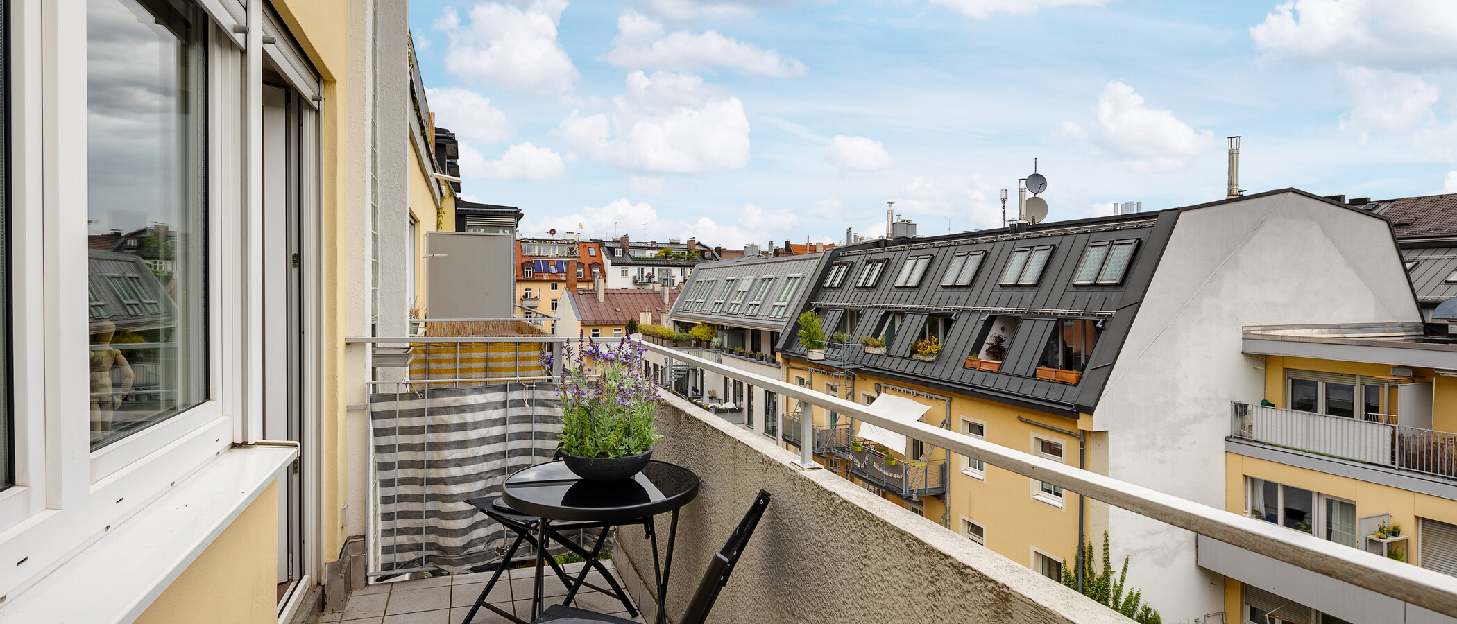 Wohnung München Glockenbachviertel 02 Balkon 5936