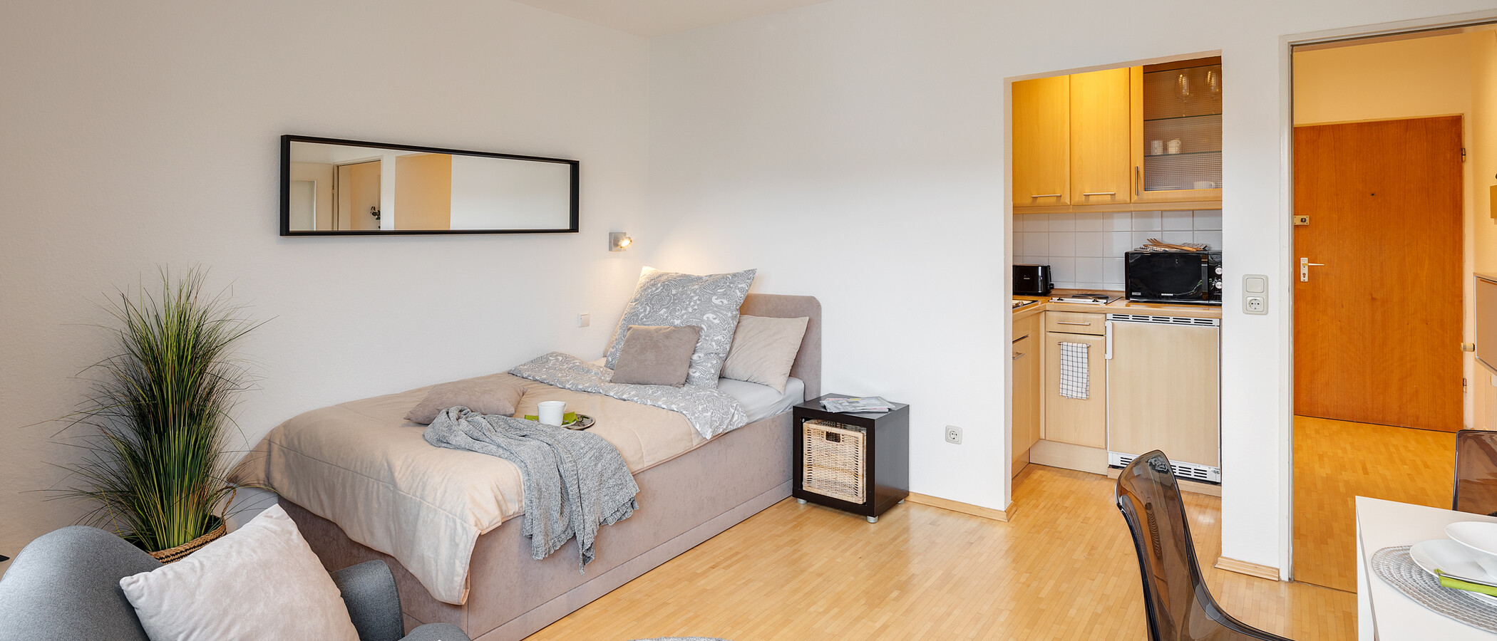 Wohnung München Glockenbachviertel 02 Schlafbereich 5936