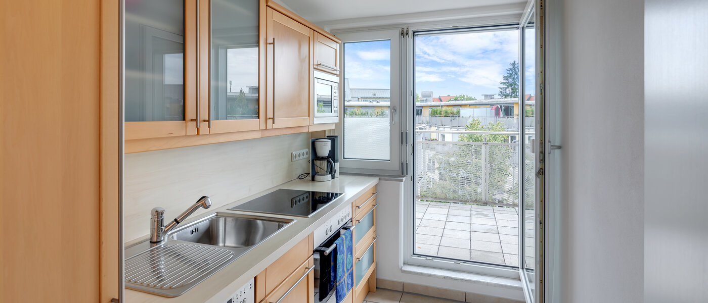 Dachterrassenwohnung München Sendling-Westpark 01 Küche 5946