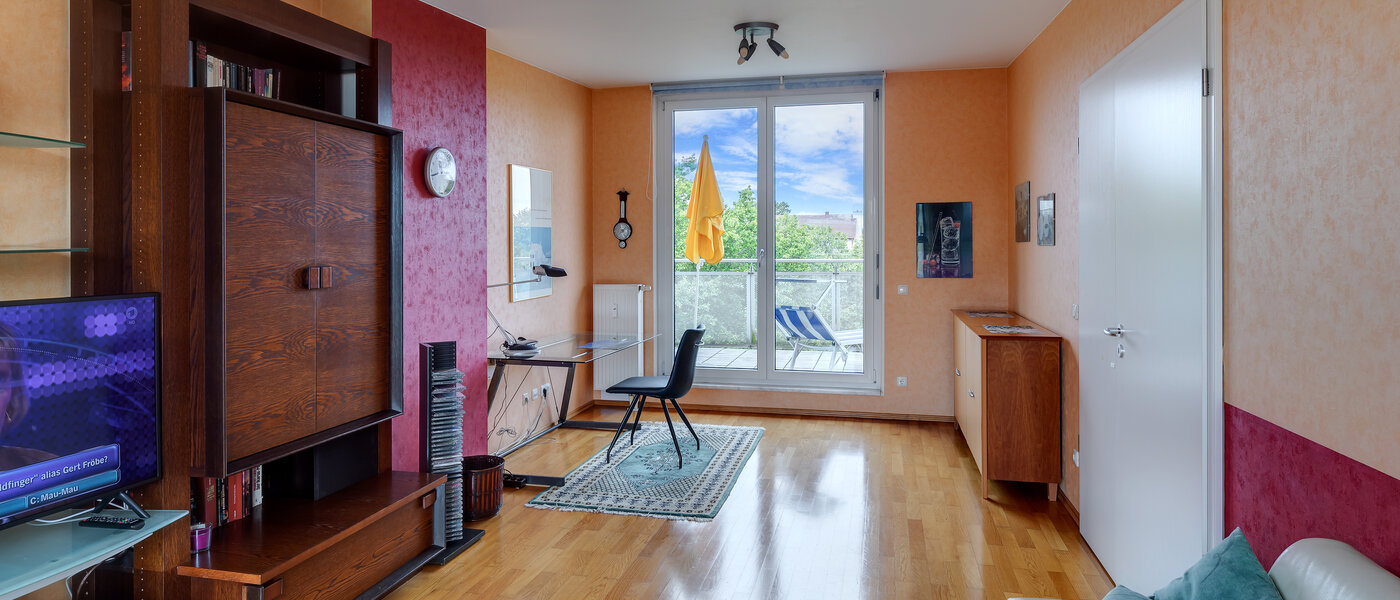 Dachterrassenwohnung München Sendling-Westpark 02 Wohnbereich 5946