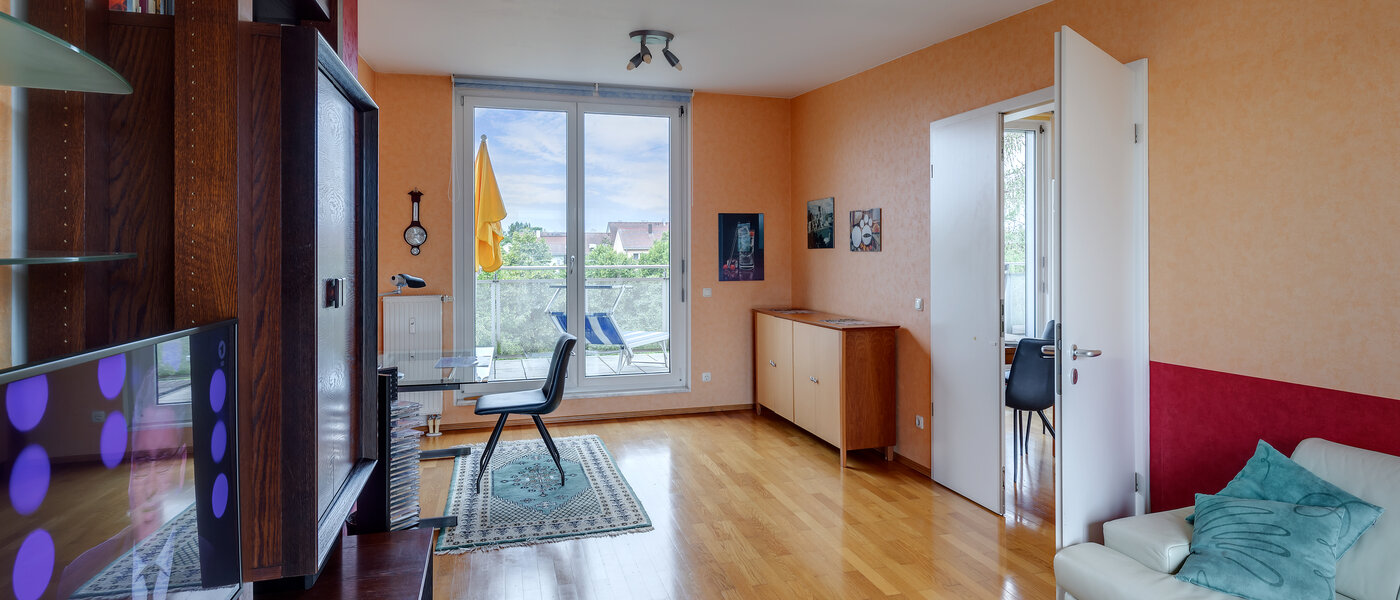 Dachterrassenwohnung München Sendling-Westpark 03 Wohnbereich 5946