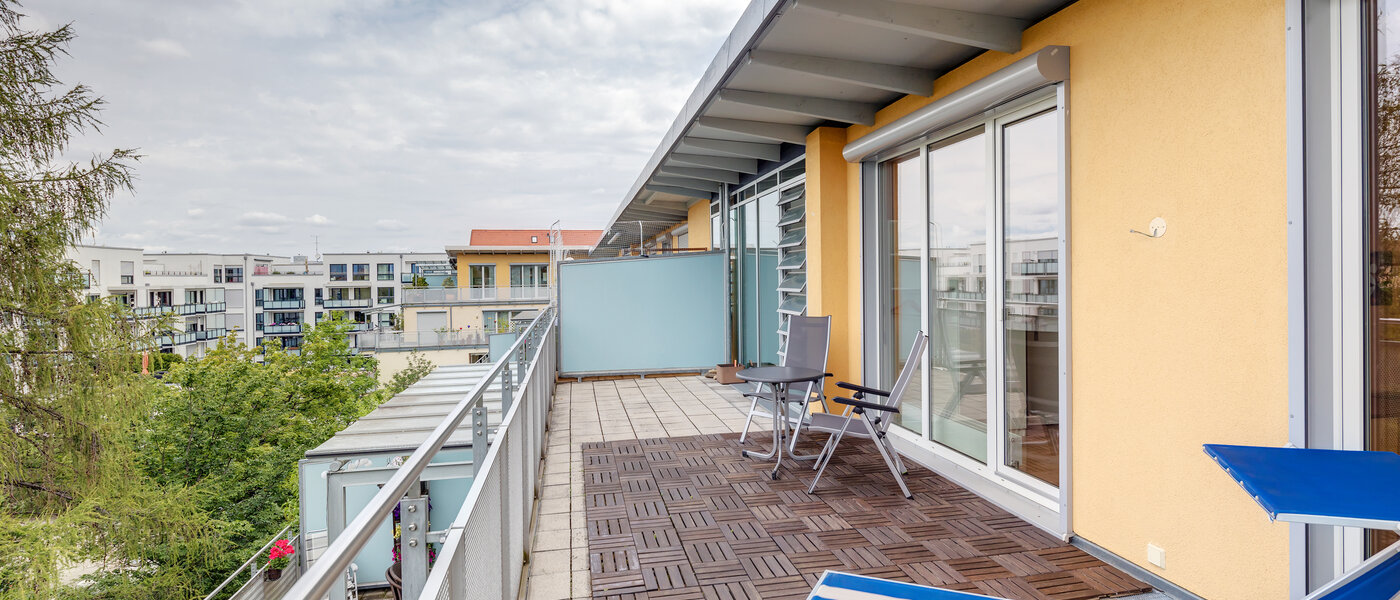 Dachterrassenwohnung München Sendling-Westpark 02 Dachterrasse 5946