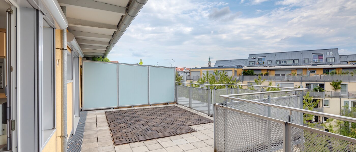 Dachterrassenwohnung München Sendling-Westpark 01 2. Dachterrasse 5946