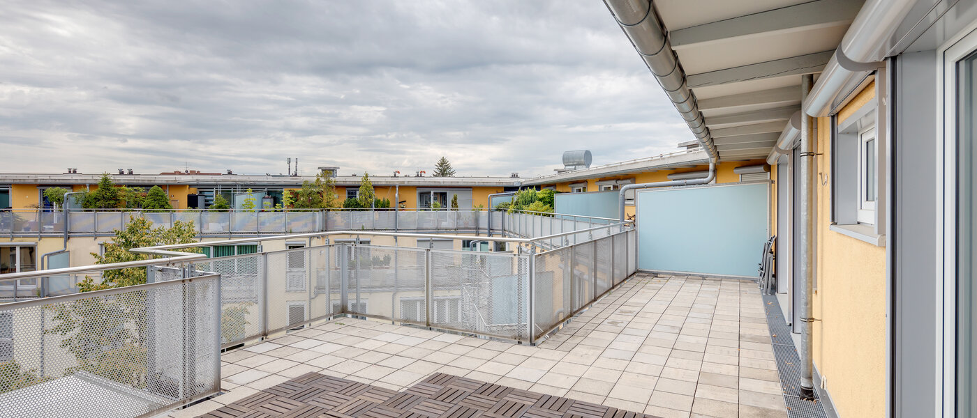 Dachterrassenwohnung München Sendling-Westpark 02 2. Dachterrasse 5946