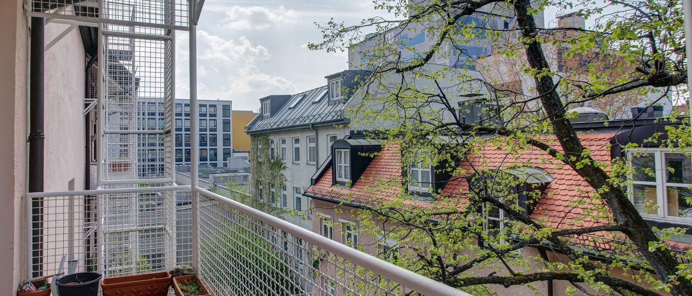 Wohnung München Maxvorstadt - Universitätsviertel 03 Balkon 6047