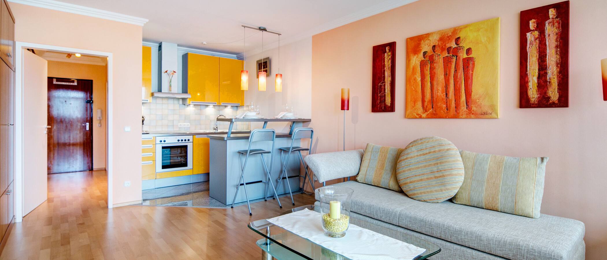 Apartment München Moosach 04 Wohnen 6091