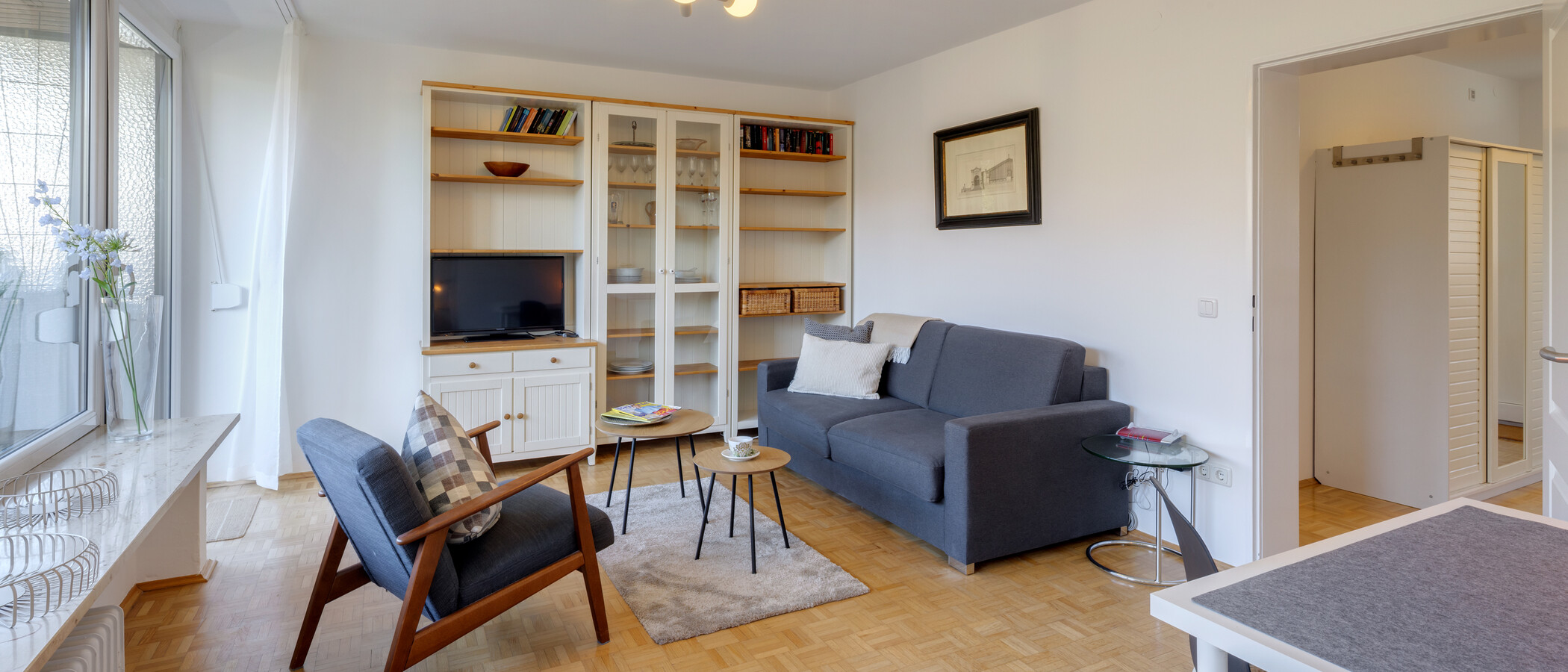 Wohnung München Maxvorstadt - Universitätsviertel 01 Wohnzimmer 616