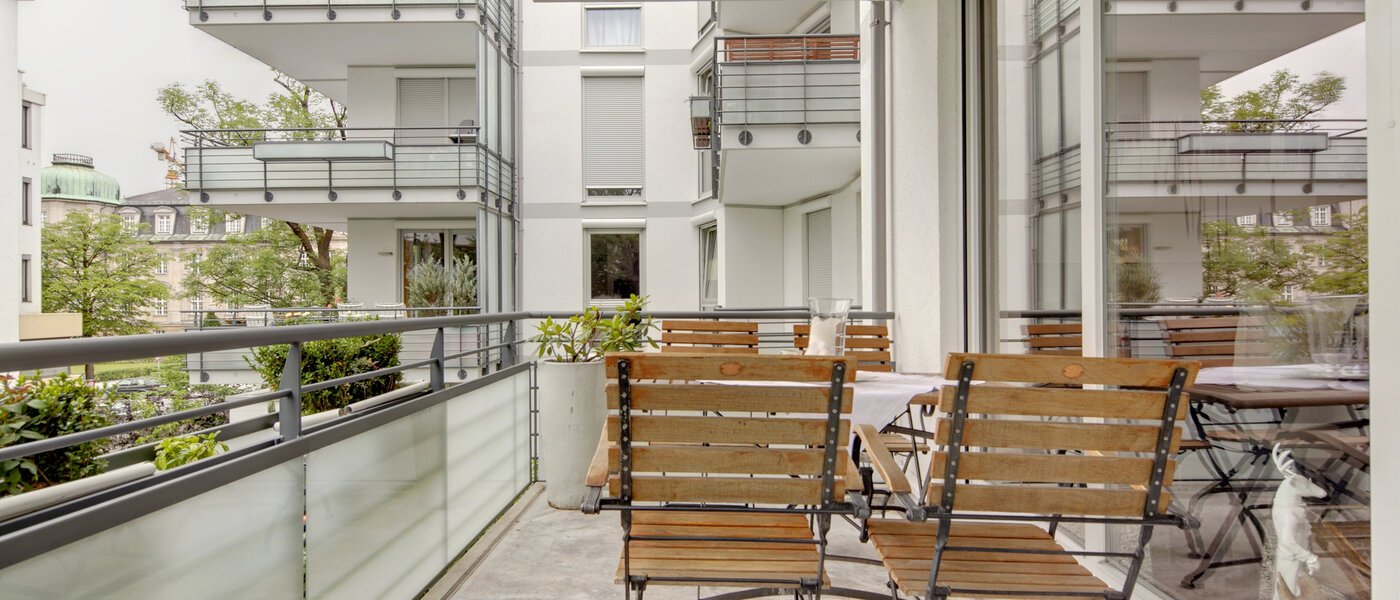 Wohnung München Bogenhausen 02 Balkon 6185
