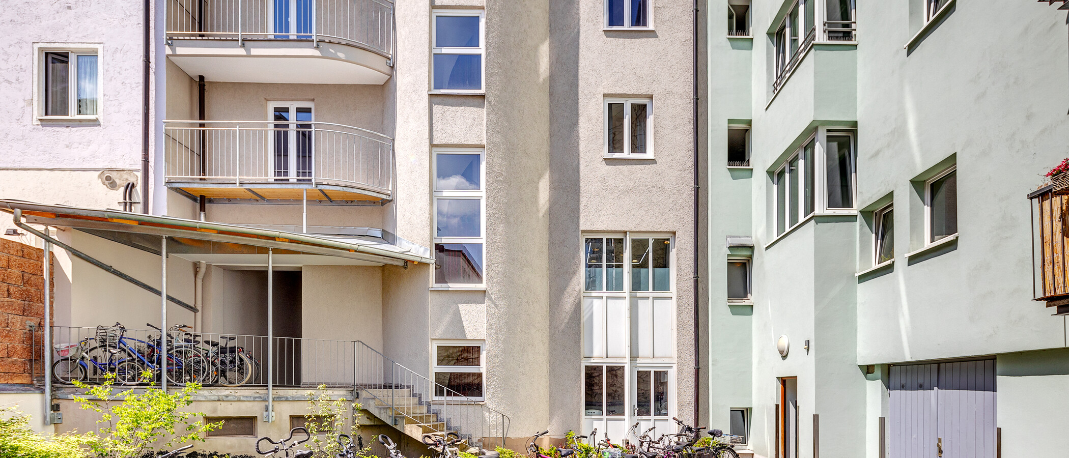 Wohnung München Maxvorstadt - Westen 01 Innenhof 6196