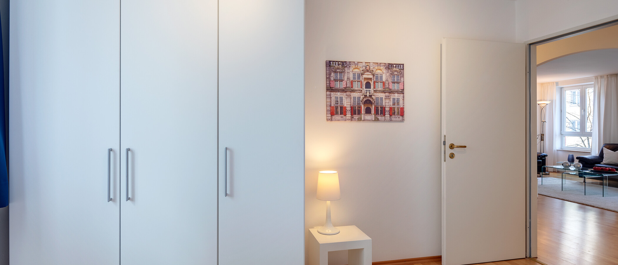 Wohnung München Maxvorstadt - Westen 02 2. Schlafzimmer	 6196