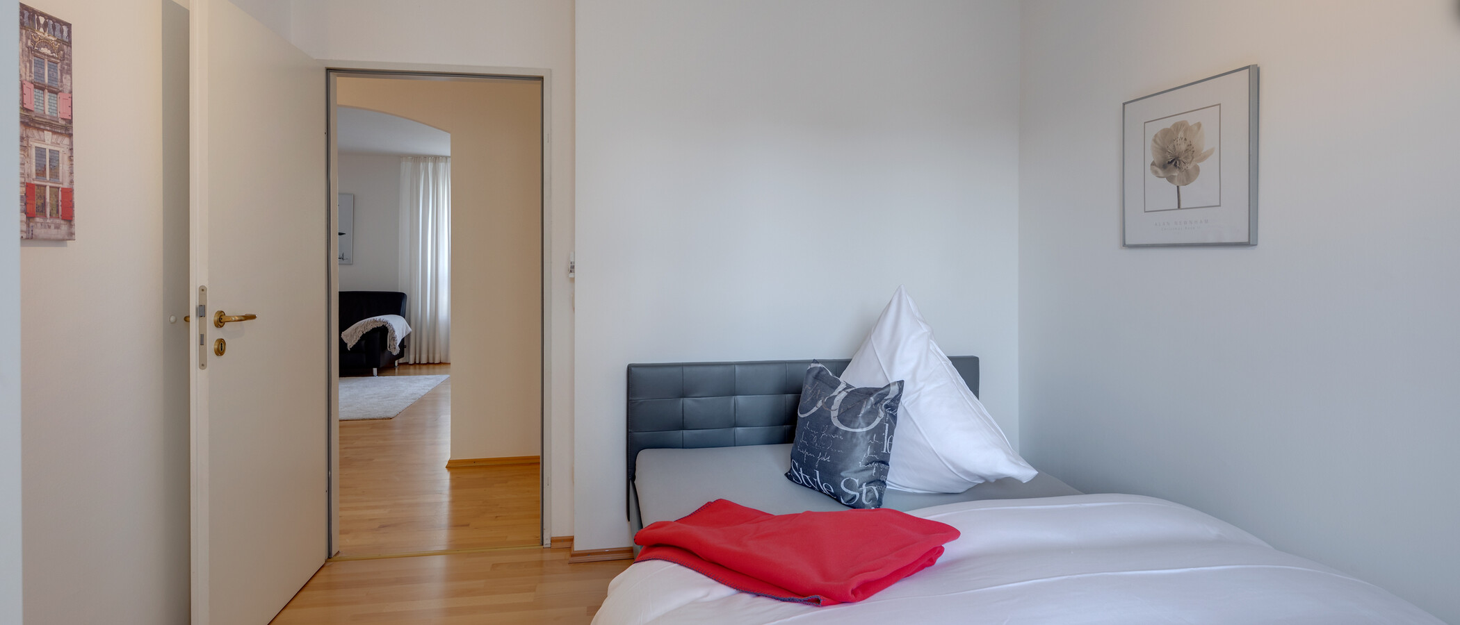Wohnung München Maxvorstadt - Westen 03 2. Schlafzimmer	 6196