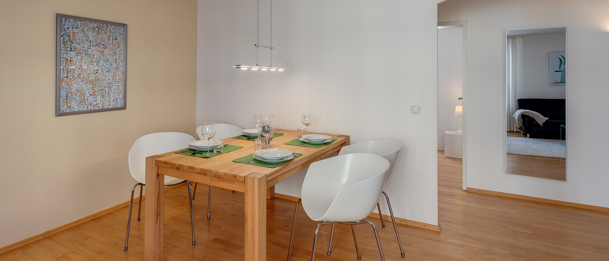Wohnung München Maxvorstadt - Westen 04 Wohnbereich 6196