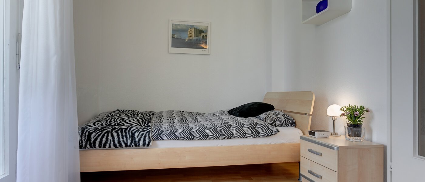 Apartment München Maxvorstadt - Universitätsviertel 01 Schlafbereich 6205