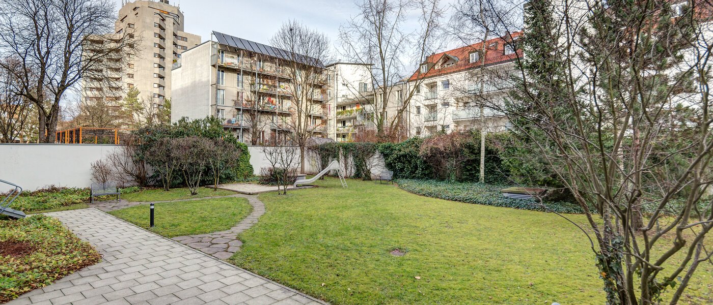 Wohnung München Schwabing (rechts der Leopoldstraße) 01 Garten 6219