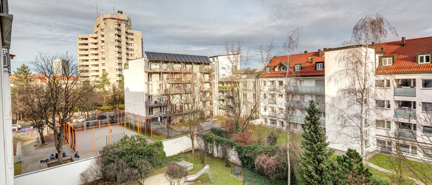 Wohnung München Schwabing (rechts der Leopoldstraße) 01 Aussicht 6219