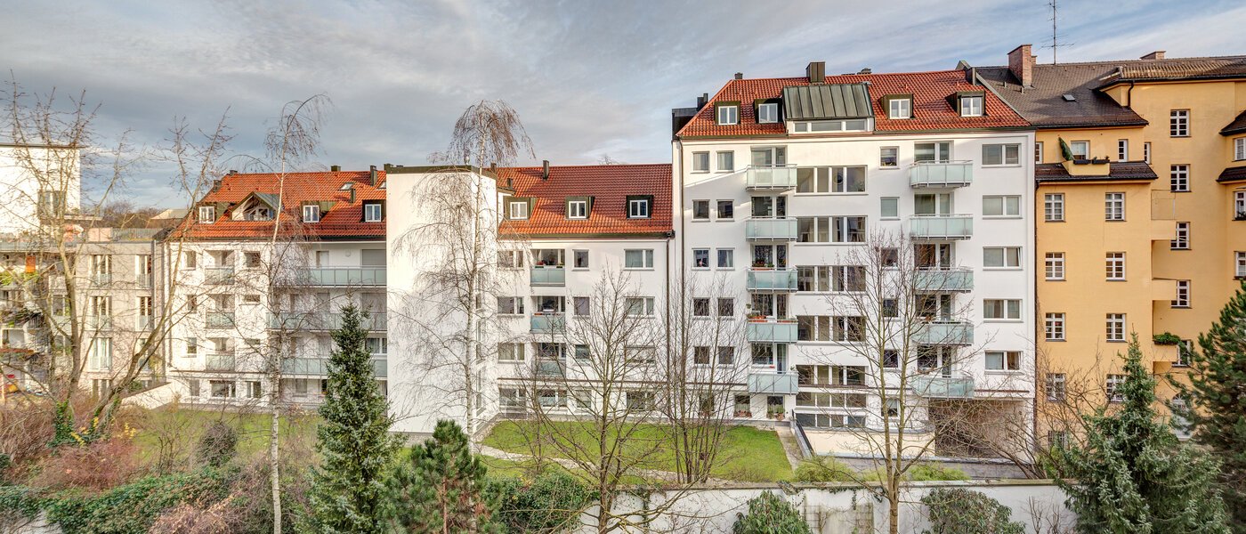 Wohnung München Schwabing (rechts der Leopoldstraße) 02 Aussicht 6219