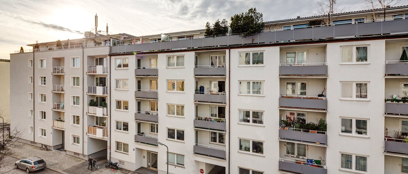 Wohnung München Schwabing (rechts der Leopoldstraße) 04 Aussicht 6219