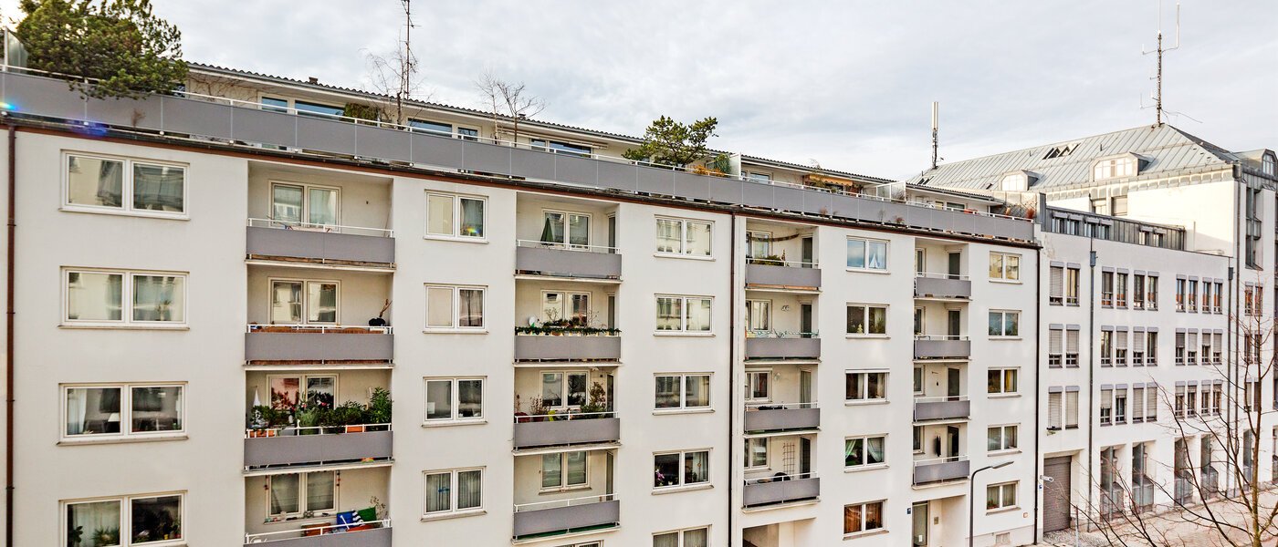 Wohnung München Schwabing (rechts der Leopoldstraße) 05 Aussicht 6219