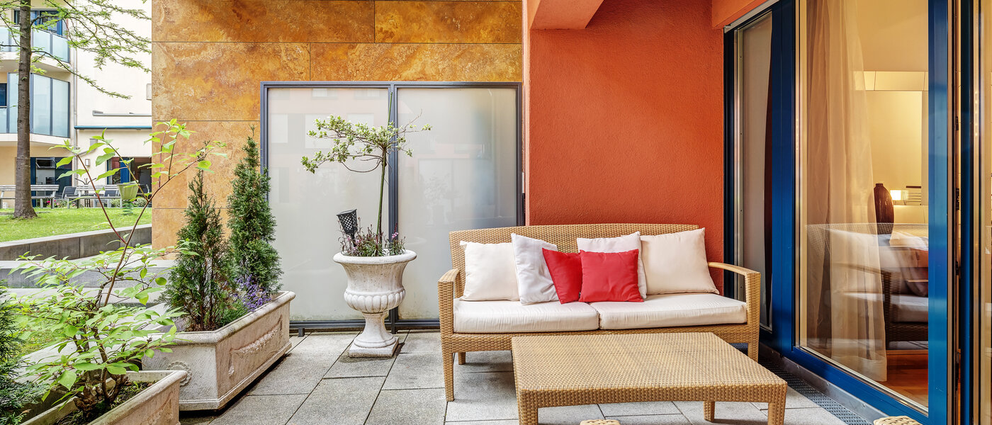 Wohnung München Schwabing-Nord (zw. Leopoldstraße & Englischen Garten) 01 Terrasse 6300