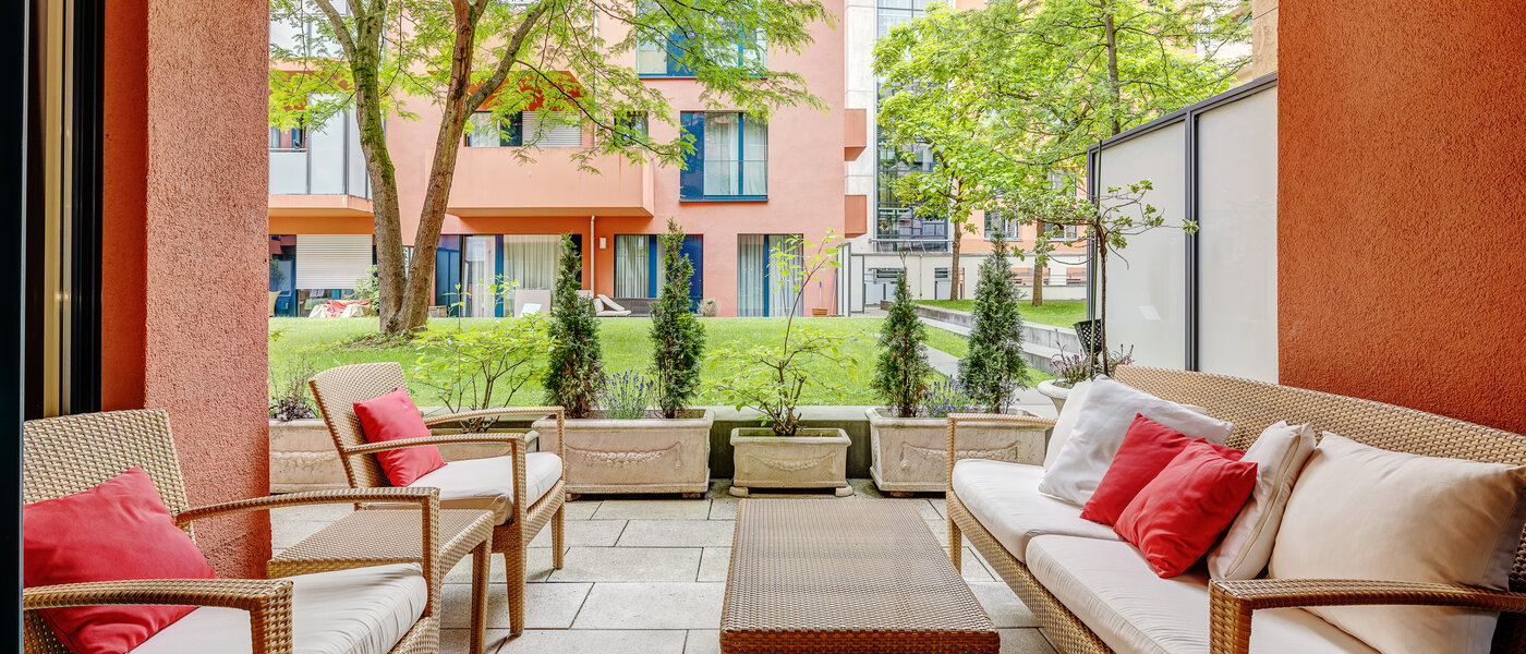 Wohnung München Schwabing-Nord (zw. Leopoldstraße & Englischen Garten) 01 Aussicht 6300