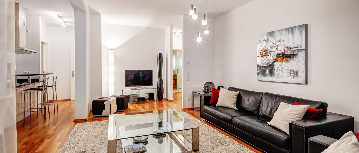 Wohnung München Schwabing-Nord (zw. Leopoldstraße & Englischen Garten) 02 Wohnbereich 6300