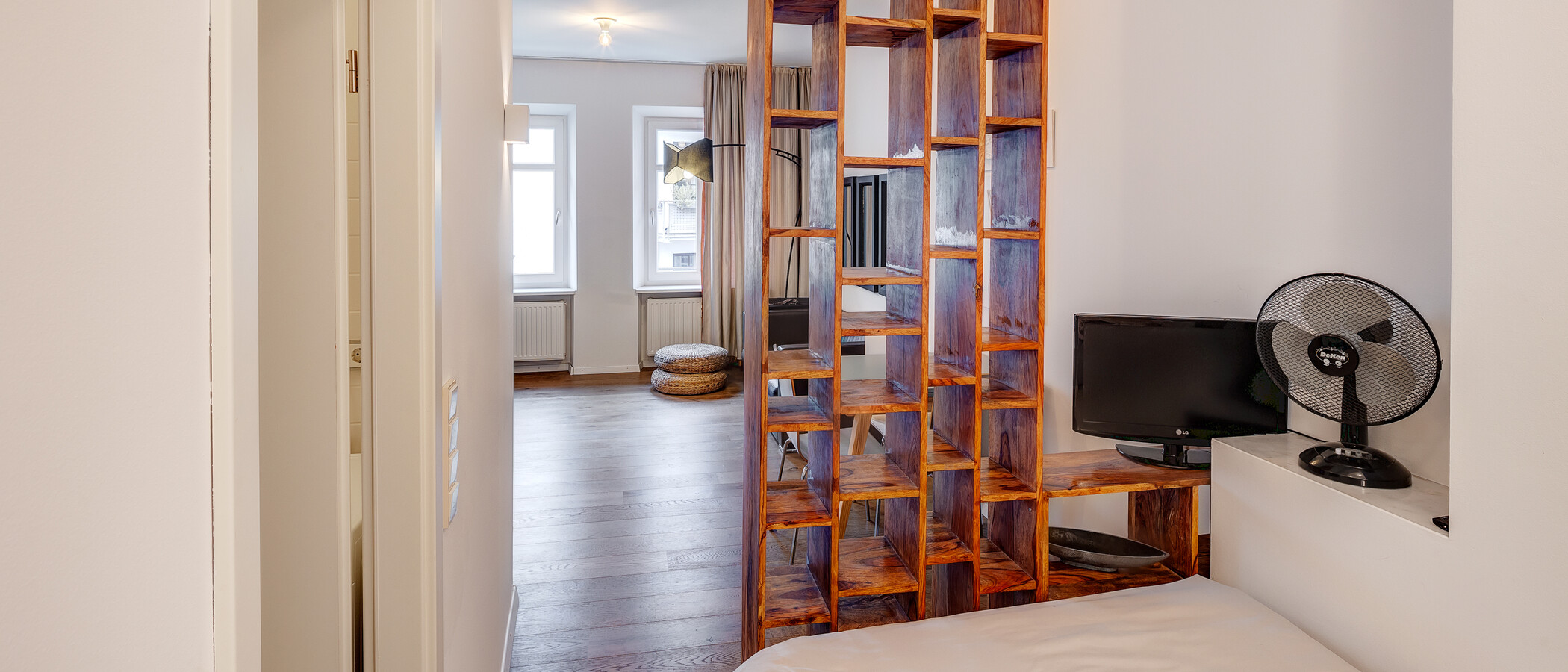 Wohnung München Glockenbachviertel 02 Schlafbereich 6366