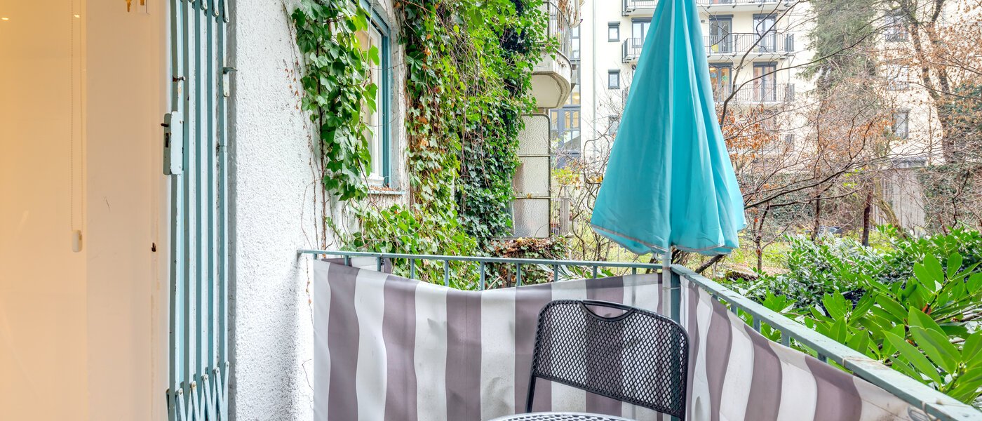 Wohnung München Maxvorstadt - Universitätsviertel 02 Balkon 6407