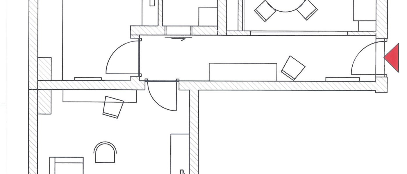 Wohnung München Maxvorstadt - Universitätsviertel 01 Grundriss 6407