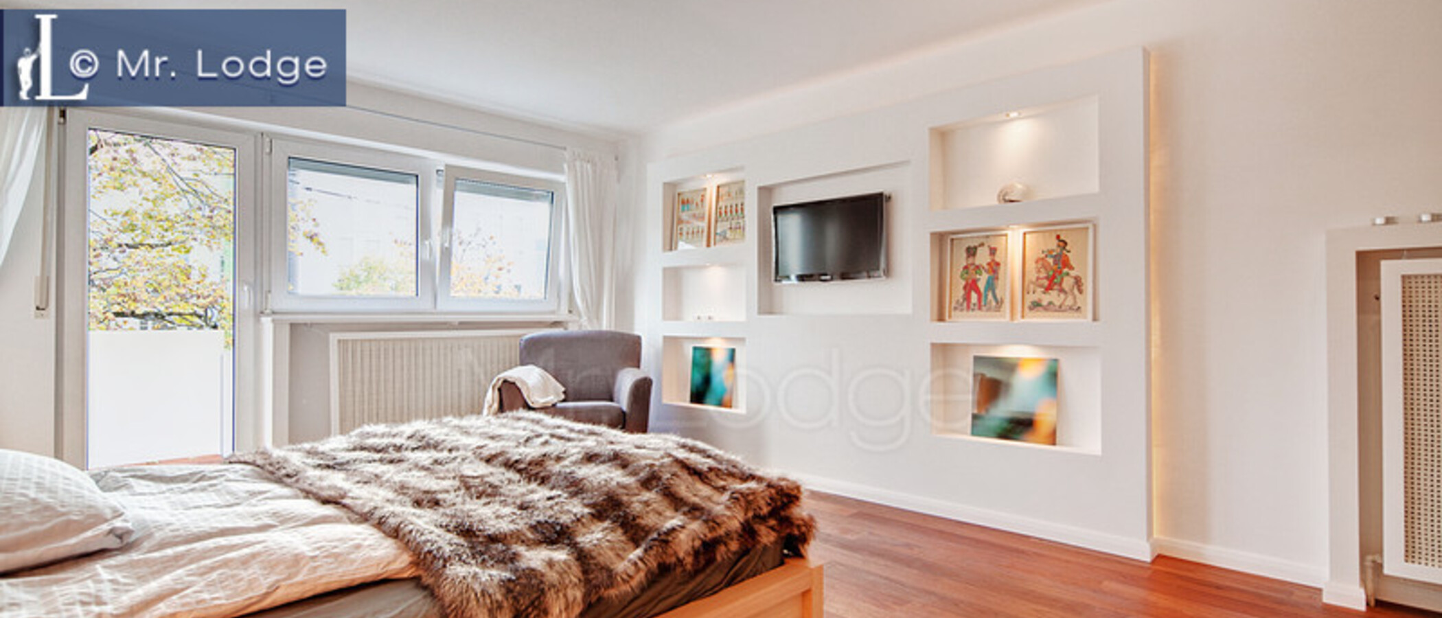 Dachterrassenwohnung München Neuhausen 02 Schlafen 6439