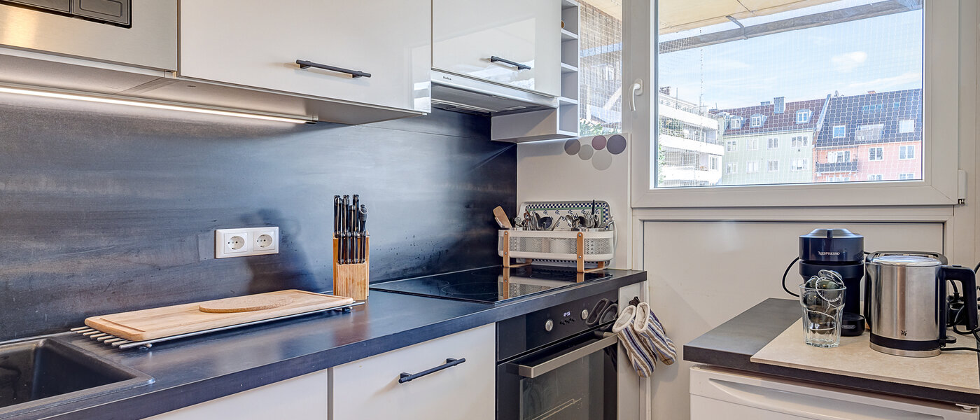 Wohnung München Maxvorstadt - Universitätsviertel 01 Küche 6485