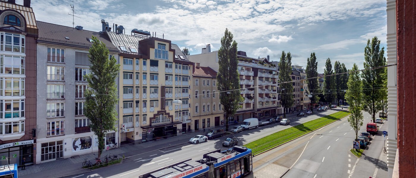 Wohnung München Schwabing (links der Leopoldstraße) 03 Aussicht 6491