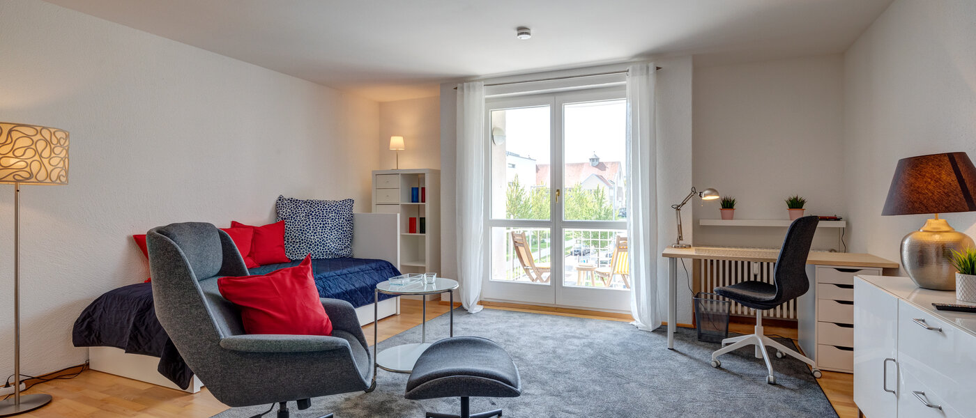 Wohnung München Schwabing-Nord (zw. Belgrad- & Leopoldstraße) 01 Wohnbereich 6538