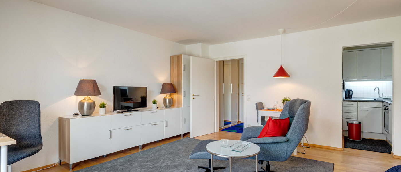 Wohnung München Schwabing-Nord (zw. Belgrad- & Leopoldstraße) 03 Wohnbereich 6538