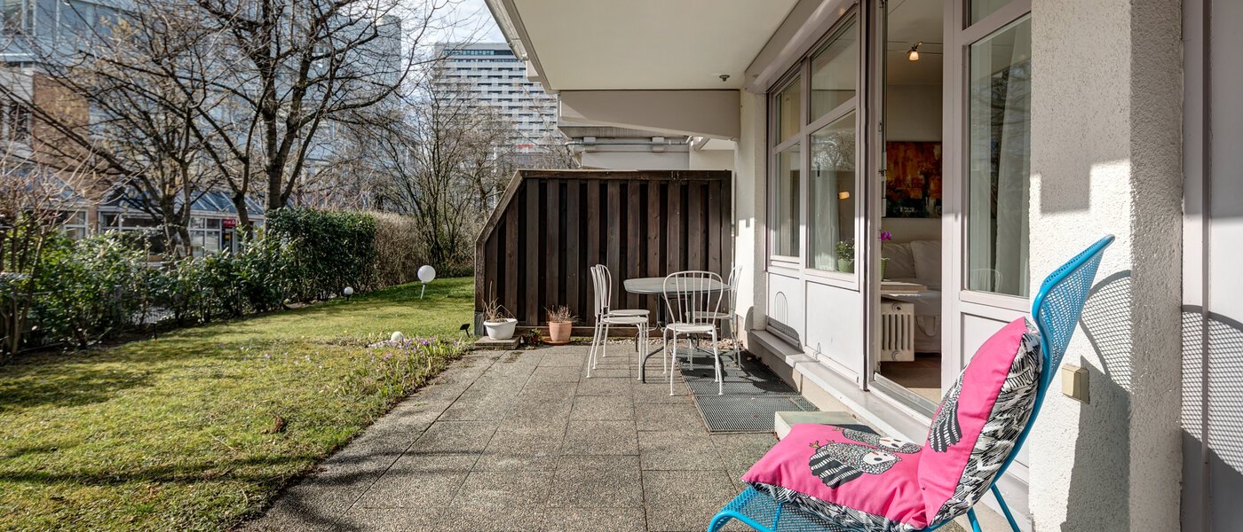 Wohnung München Arabellapark 02 Terrasse 6561