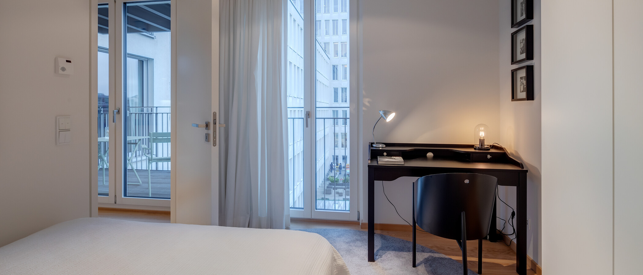 Wohnung München Maxvorstadt 02 2. Schlafzimmer	 6679