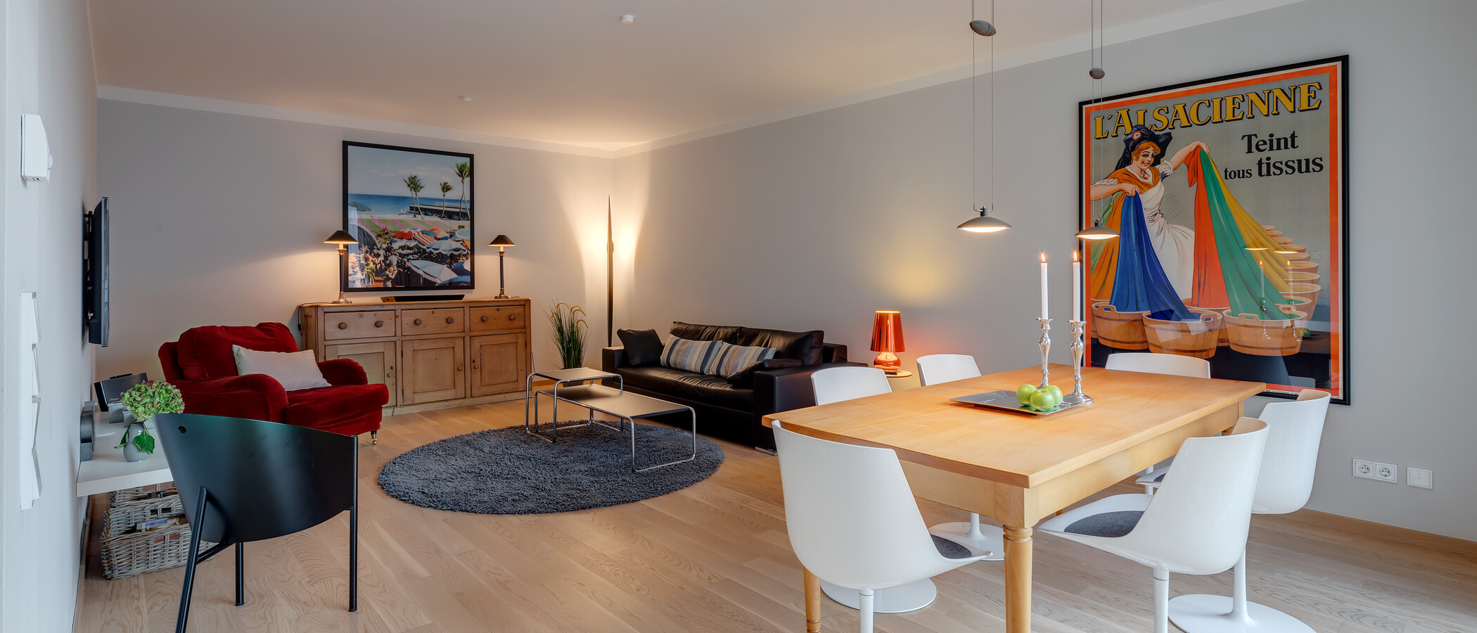 Wohnung München Maxvorstadt 01 Wohnbereich 6679