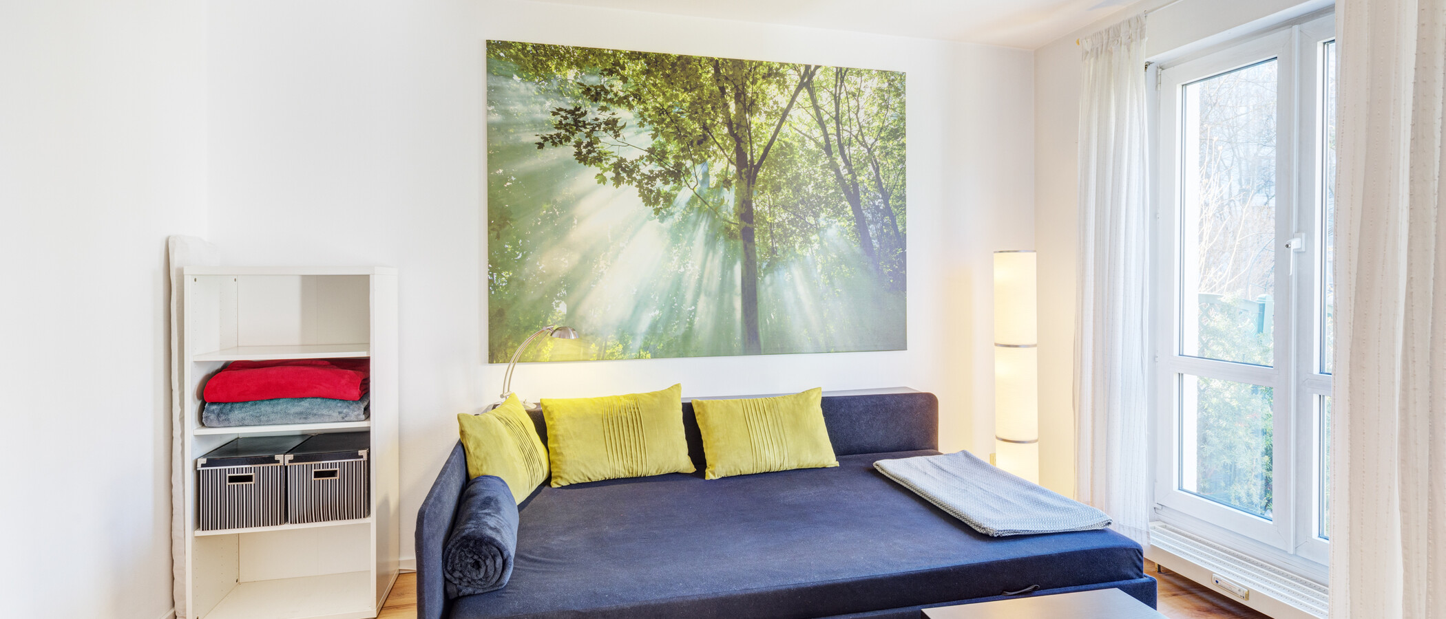 Gartenwohnung München Neuhausen 01 Schlafbereich 6696