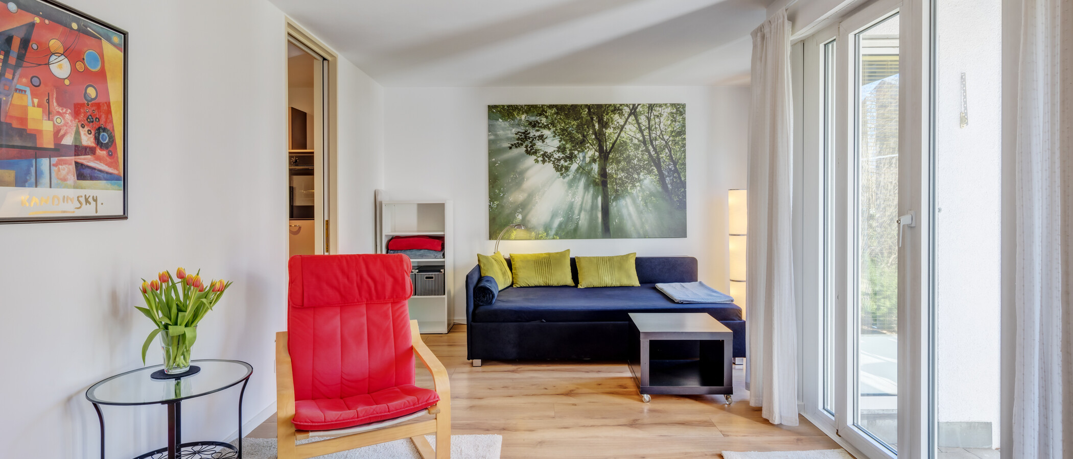 Gartenwohnung München Neuhausen 01 Wohnbereich 6696
